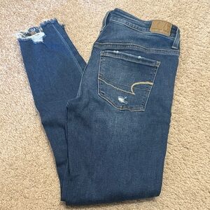 American Eagle Outfitters Ripped Denim Jeans